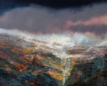 Print of Landscape Paintings by paul edmondson