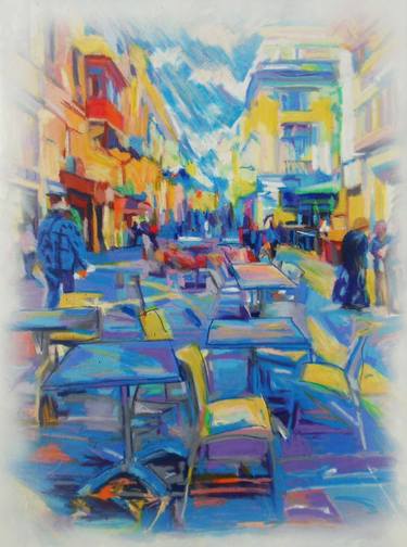 Original Impressionism Places Paintings by paul edmondson