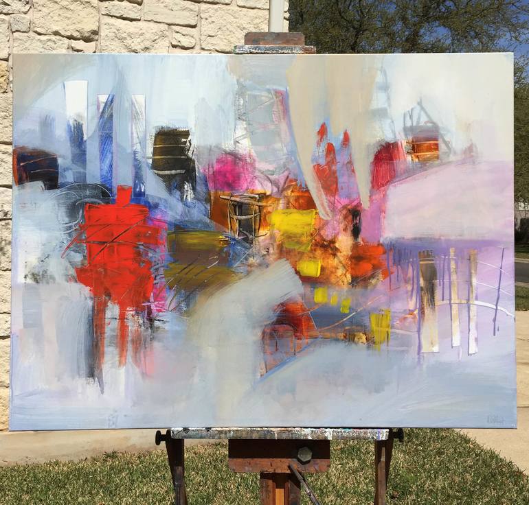 Original Abstract Painting by Allen Wittert