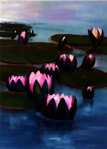 Print of Realism Nature Paintings by Liana Horbaniuc