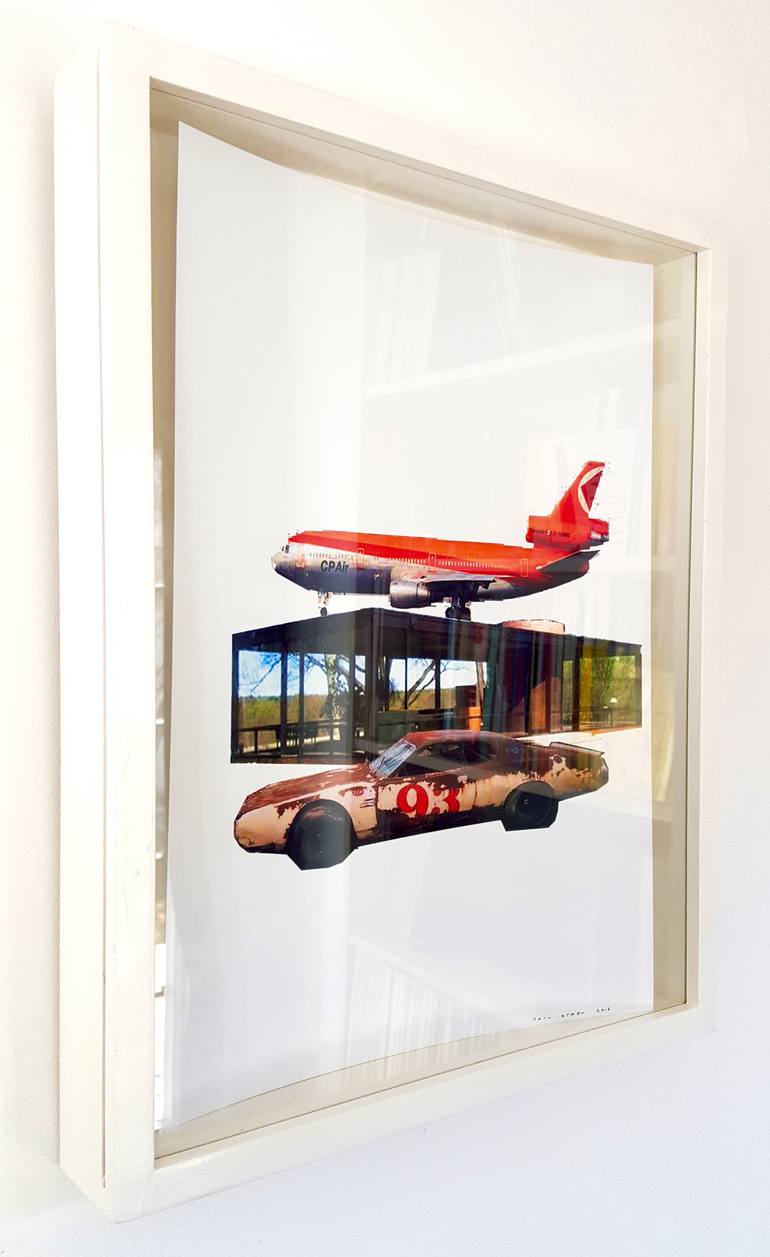 Original Conceptual Architecture Collage by Paul Stady