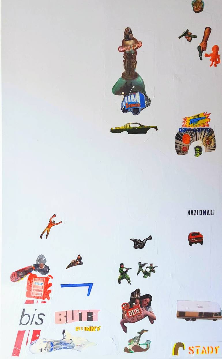 Print of Dada Cartoon Paintings by Paul Stady