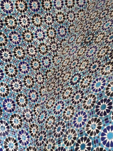 Patterns:  Blue and black  tiles thumb