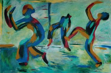 Print of Abstract Performing Arts Paintings by Beth Erez