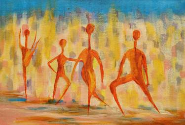 Print of Expressionism Performing Arts Paintings by Beth Erez