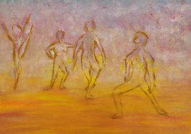 Print of Expressionism Performing Arts Paintings by Beth Erez