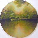 Floral Mirror by Louise Fairchild