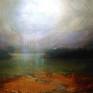 My interest is in the solitude and isolation of extreme scenery, and my attempt to capture the mysterious mercurial nature of the light on the land and sea.  The absence of human existence is deliberate, to impart a timeless quality of past millennia when our impact on the planet was more benign.

Deep 4 cm gallery stretched canvas, clean painted edges. Ready to hang, no frame required. Signed on the back.