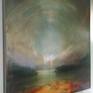 My interest is in the solitude and isolation of extreme scenery, and my attempt to capture the mysterious mercurial nature of the light on the land and sea.  The absence of human existence is deliberate, to impart a timeless quality of past millennia when our impact on the planet was more benign.

Deep 4 cm gallery stretched canvas, clean painted edges. Ready to hang, no frame required. Signed on the back.