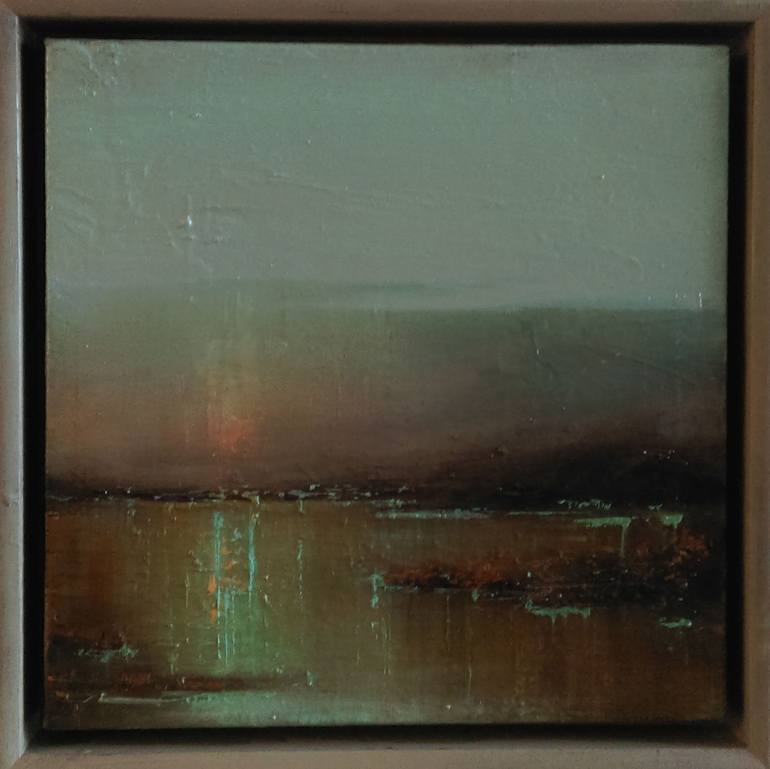 Original Abstract Landscape Painting by Louise Fairchild