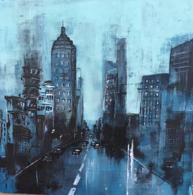 Print of Cities Paintings by Vandana Mehta