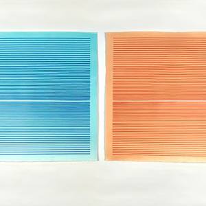 Andaman Sea Dreaming (diptych)