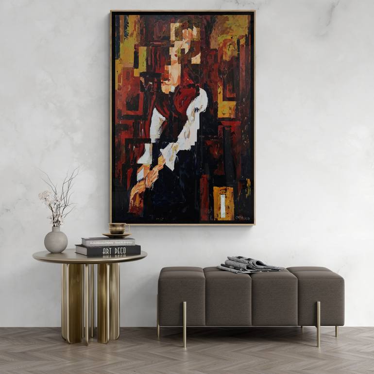 Original Figurative Women Painting by Rui Carruço