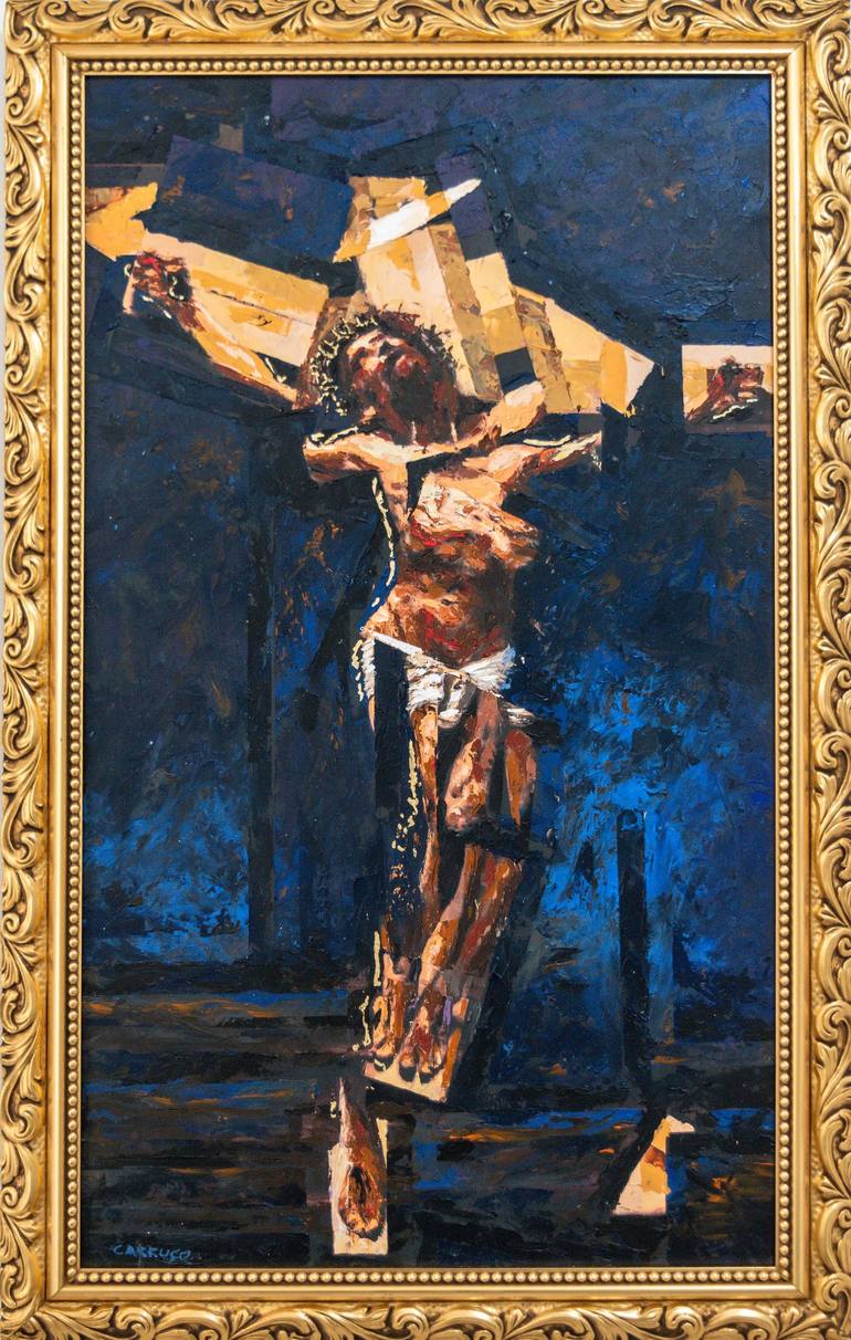 Original Figurative Religion Painting by Rui Carruço