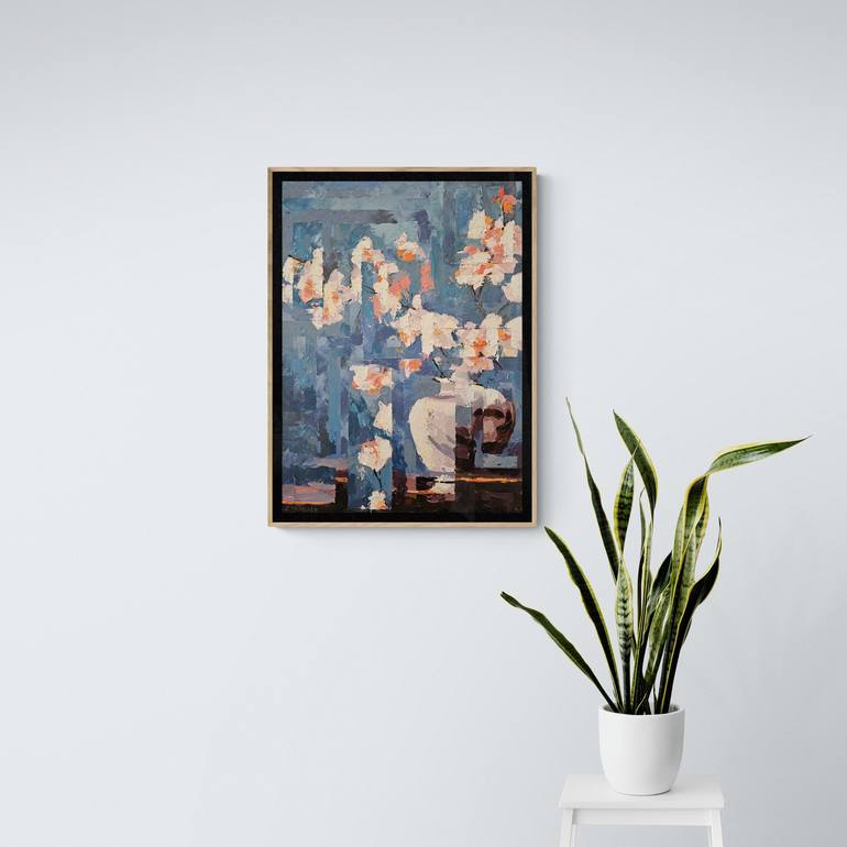 Original Abstract Still Life Painting by Rui Carruço