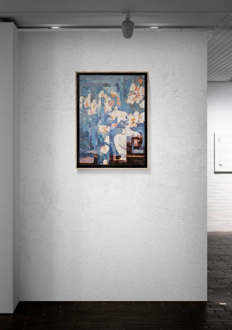 Original Abstract Still Life Painting by Rui Carruço
