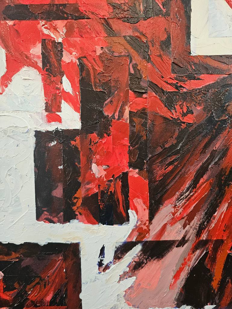 Original Abstract Women Painting by Rui Carruço