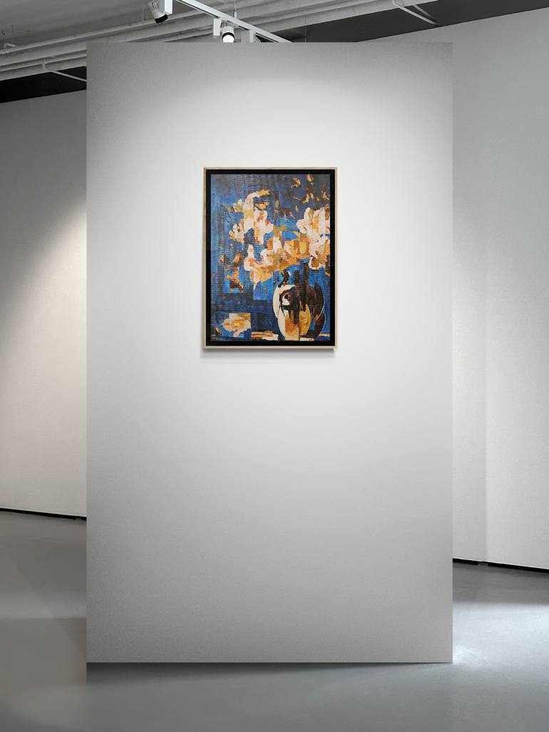 Original Abstract Still Life Painting by Rui Carruço