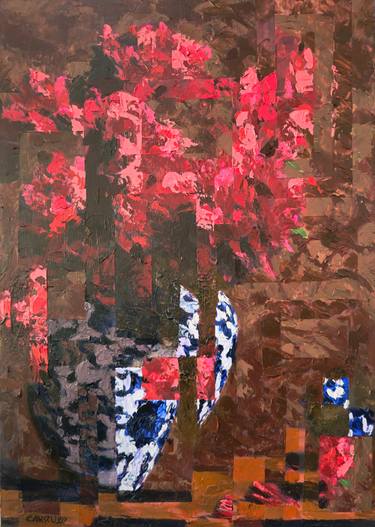 Original Abstract Still Life Painting by Rui Carruço