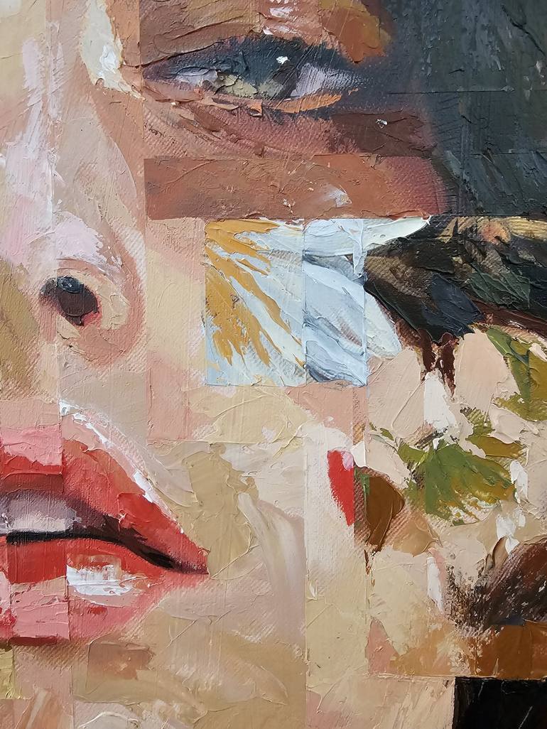 Original Abstract Women Painting by Rui Carruço