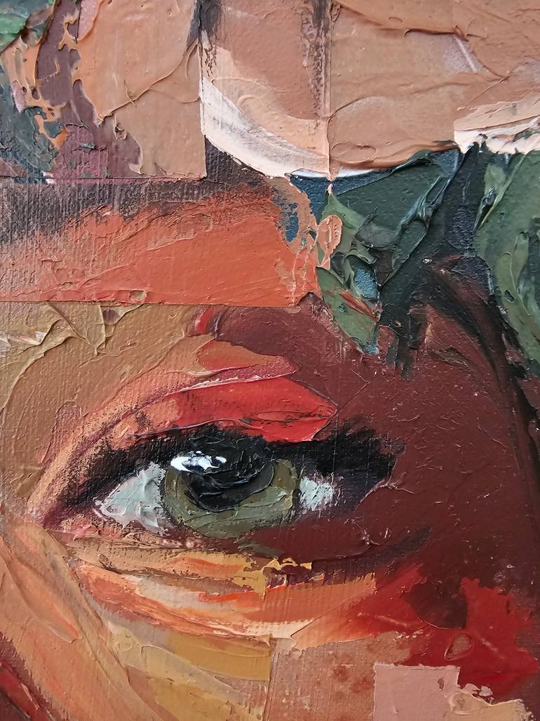 Original Abstract Women Painting by Rui Carruço