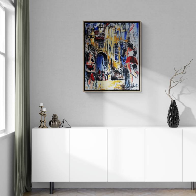 Original Abstract Women Painting by Rui Carruço