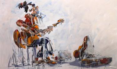 Print of Abstract Expressionism Music Paintings by Rui Carruço