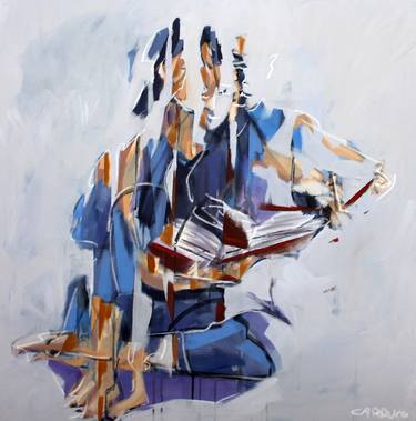 Original Abstract Expressionism Music Paintings by Rui Carruço