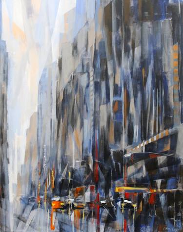 Print of Abstract Expressionism Cities Paintings by Rui Carruço