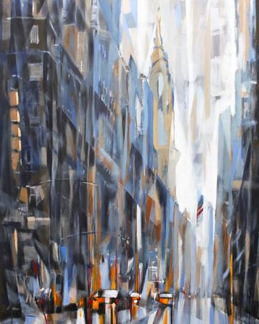 Print of Abstract Expressionism Cities Paintings by Rui Carruço