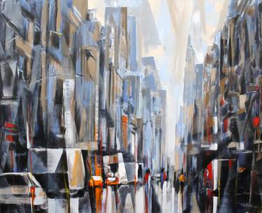 Print of Cities Paintings by Rui Carruço