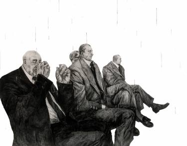 Original Figurative Men Drawings by sofi senoglou