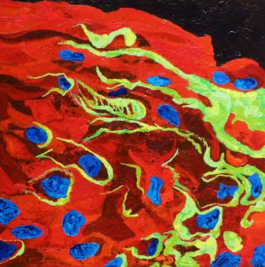 Print of Abstract Science Paintings by Mariel Collins