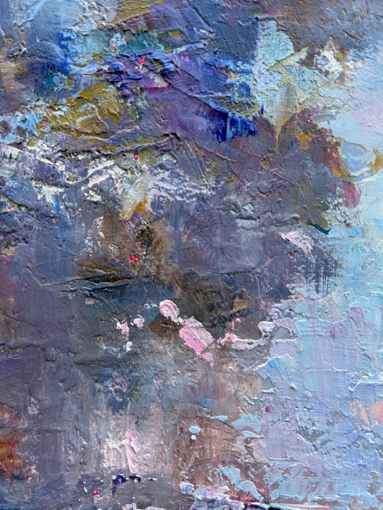 Original Abstract Water Painting by Jean David