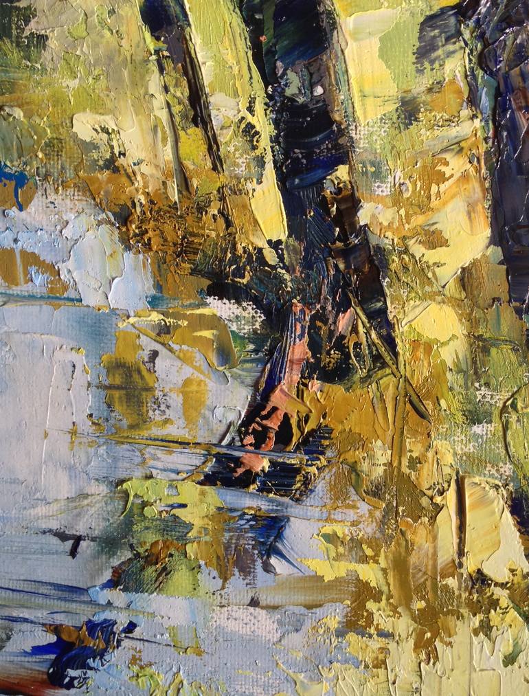Original Impressionism Landscape Painting by Jean David