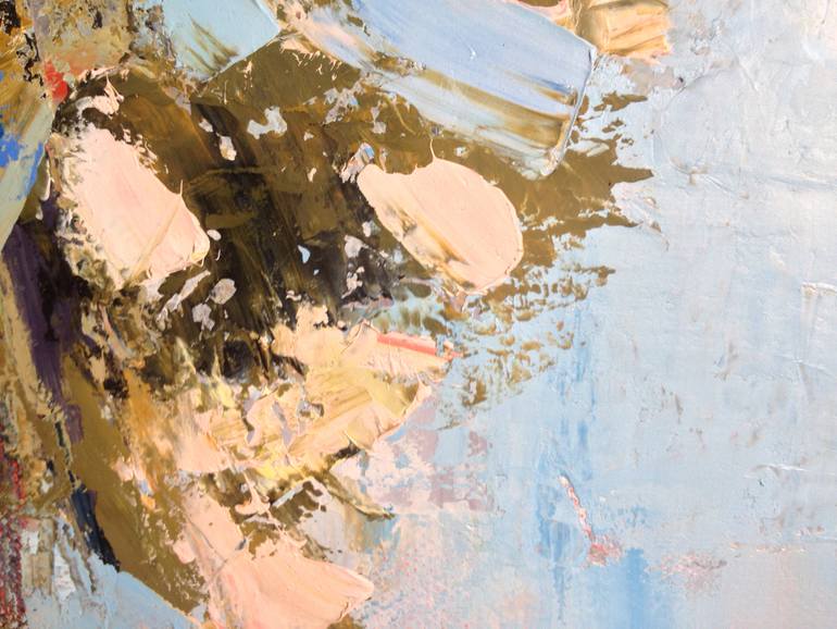 Original Abstract Water Painting by Jean David