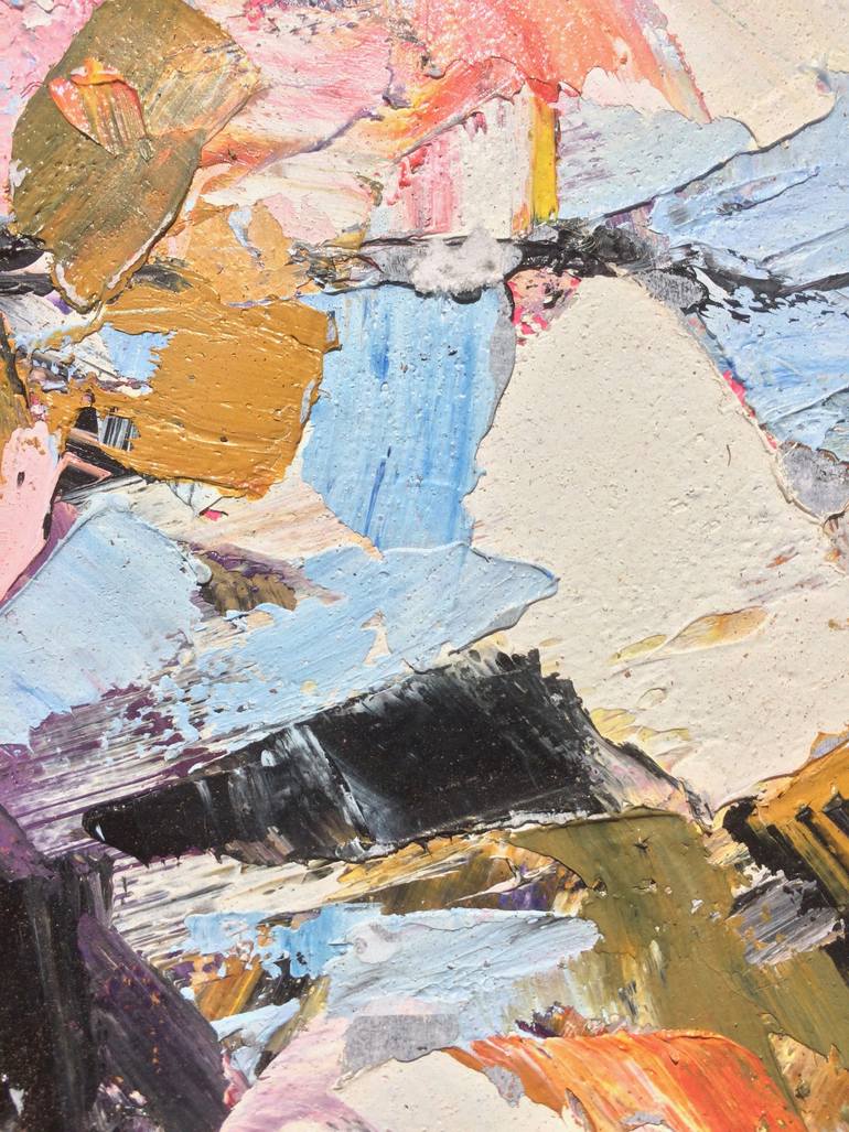 Original Impressionism Abstract Painting by Jean David