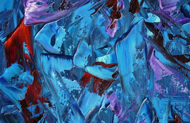 Original Abstract Painting by Dan Bernatek