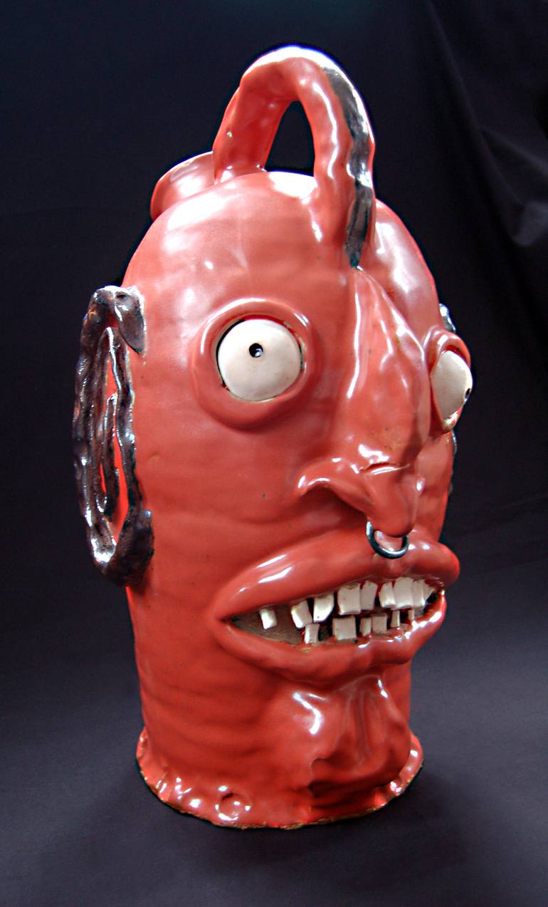 Original Portraiture Pop Culture/Celebrity Sculpture by Justine Wagner