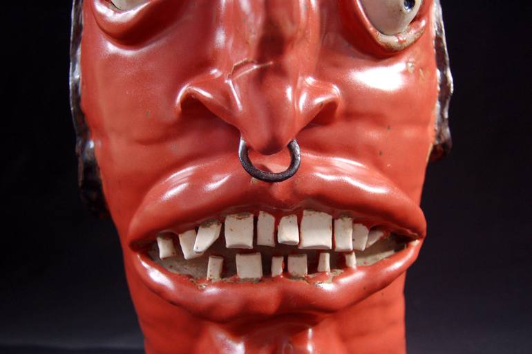 Original Portraiture Pop Culture/Celebrity Sculpture by Justine Wagner