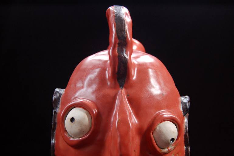 Original Portraiture Pop Culture/Celebrity Sculpture by Justine Wagner
