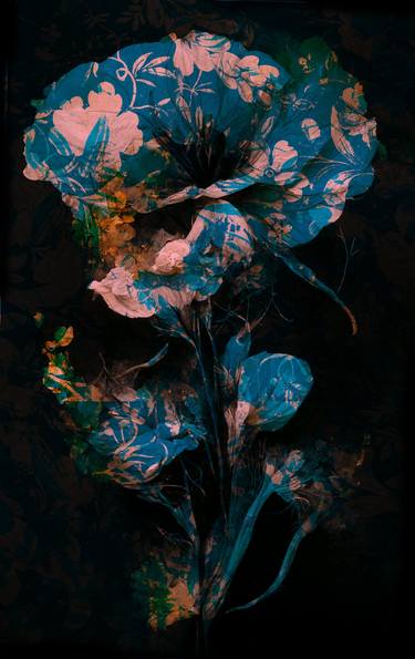 Print of Fine Art Floral Mixed Media by Teis Albers