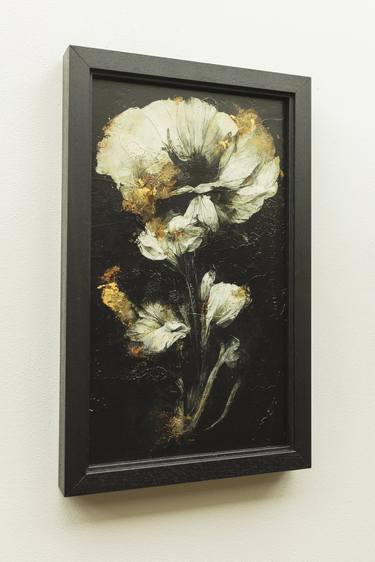 Original Surrealism Floral Mixed Media by Teis Albers