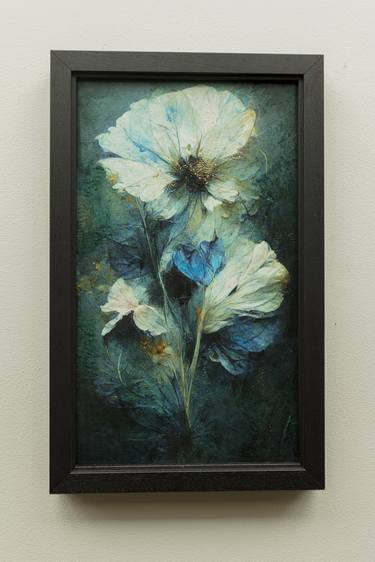 Original Pop Art Floral Mixed Media by Teis Albers