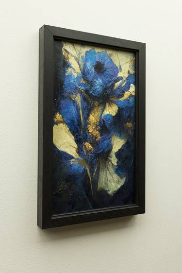 Original Pop Art Floral Mixed Media by Teis Albers