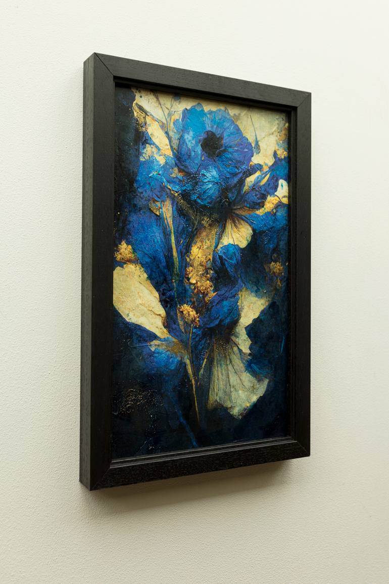 Original Pop Art Floral Mixed Media by Teis Albers