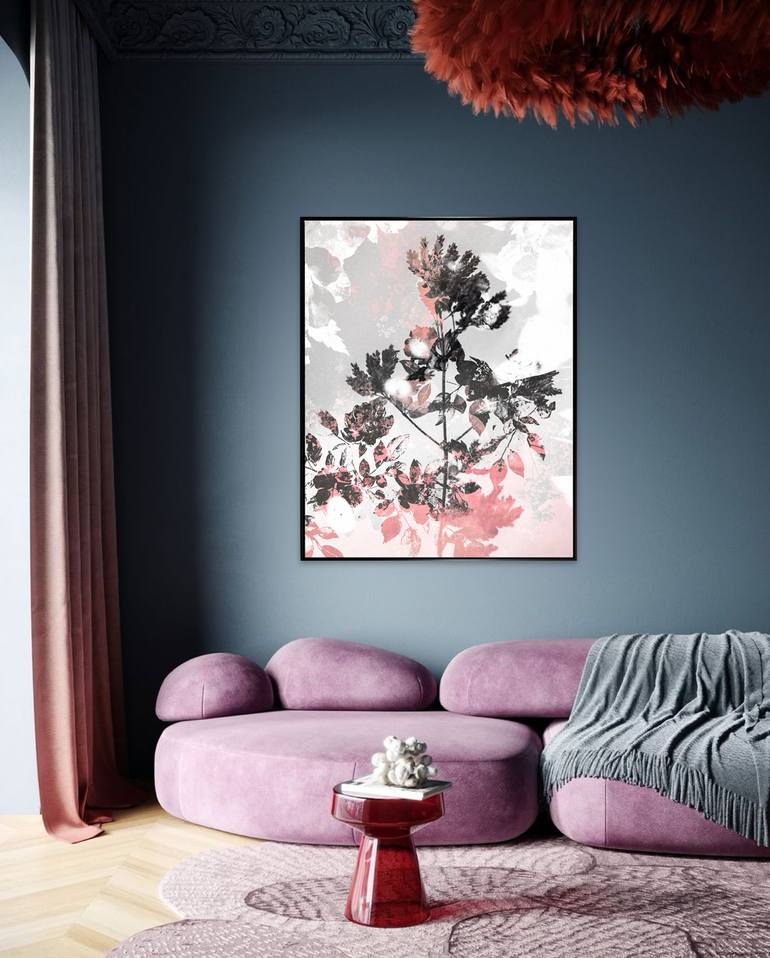 Original Figurative Floral Mixed Media by Teis Albers