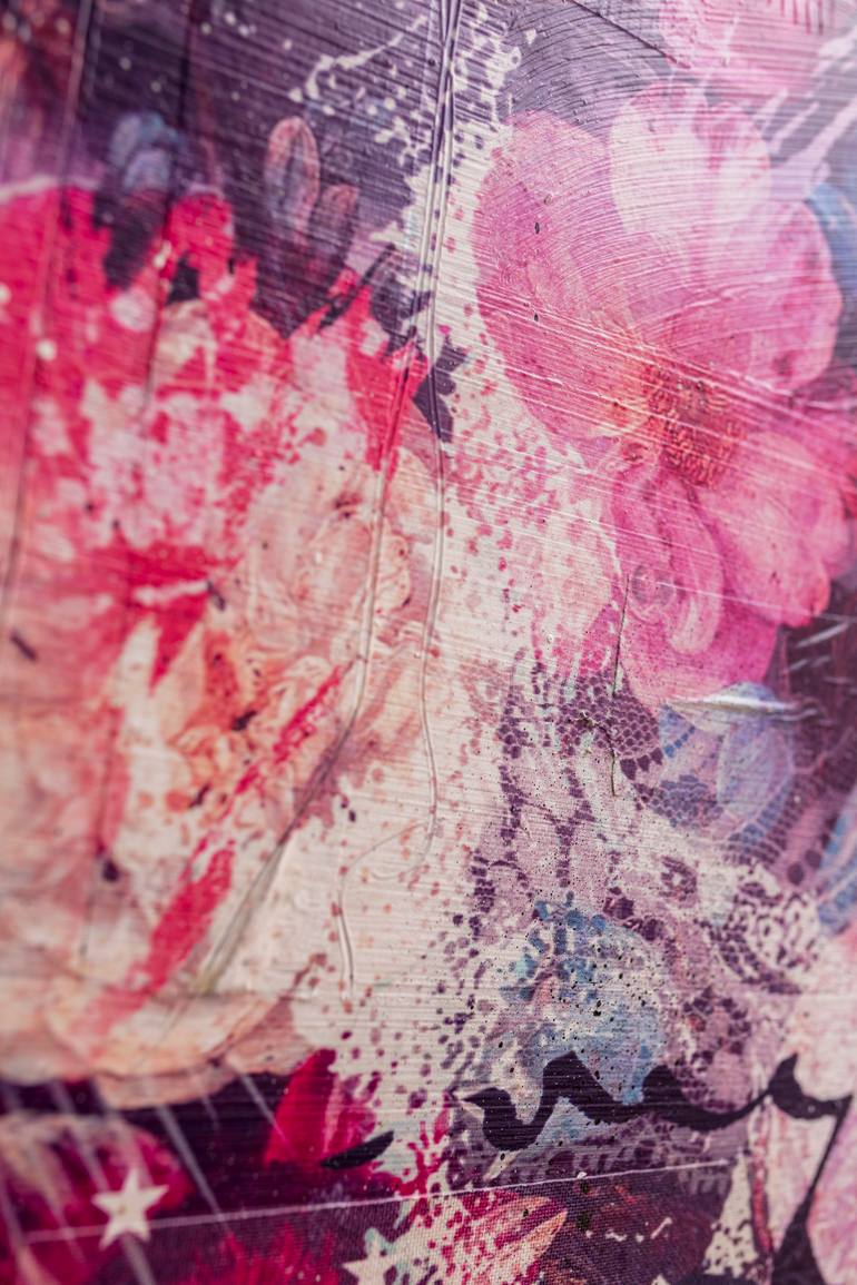 Original Figurative Floral Mixed Media by Teis Albers