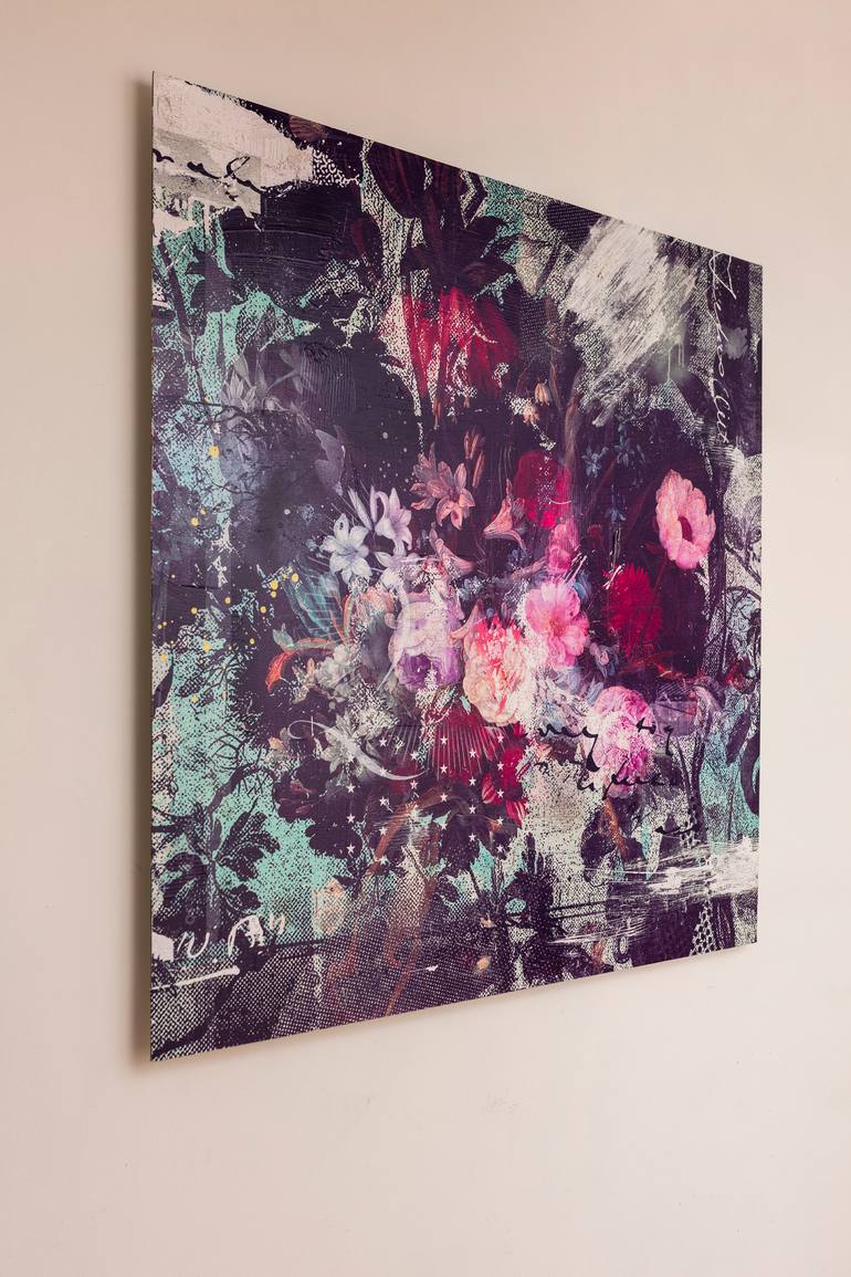 Original Figurative Floral Mixed Media by Teis Albers