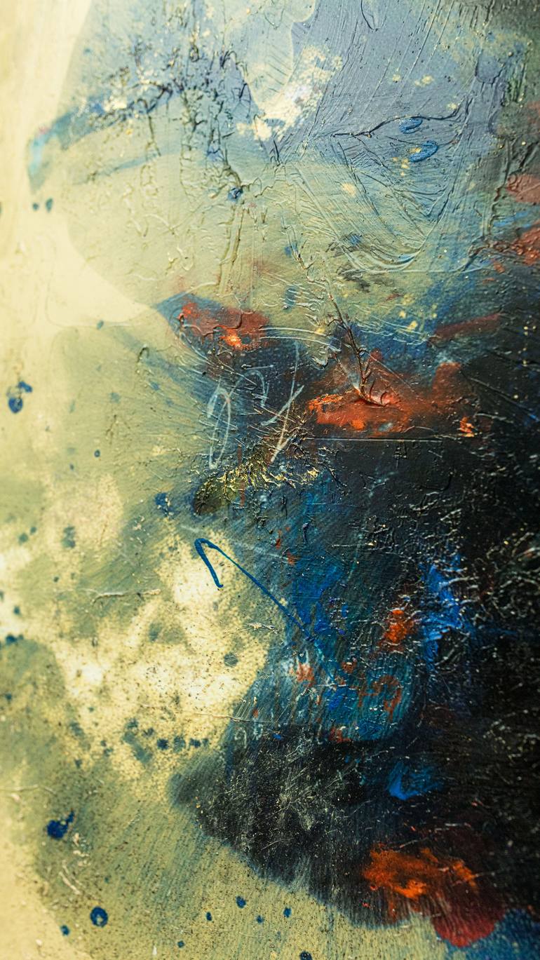 Original Pop Art Floral Mixed Media by Teis Albers